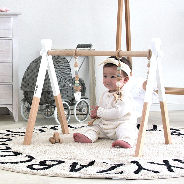 <mst 8888> ホップルベビージムホワイト HOPPL ホップル ベビージムセット | こどもと暮らし