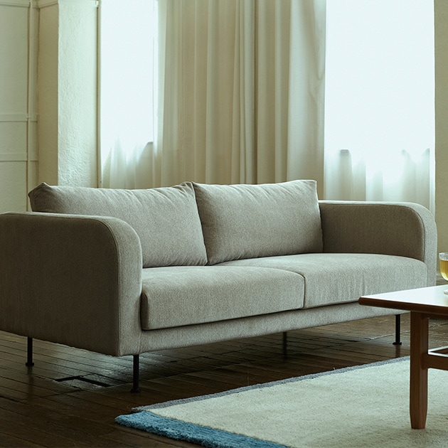 【美品】２人掛けソファ【SIEVE】 SIEVE シーヴ モンスソファ 2人掛け | こどもと暮らし