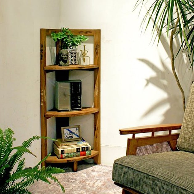 【りん】TROY CORNER SHELF 大型商品》TROY CORNER SHELF L トロイコーナーシェルフ（収納