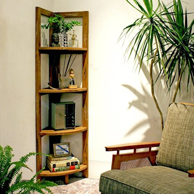 ACME Furniture TROY CORNER SHELF L トロイコーナーシェルフ | こども