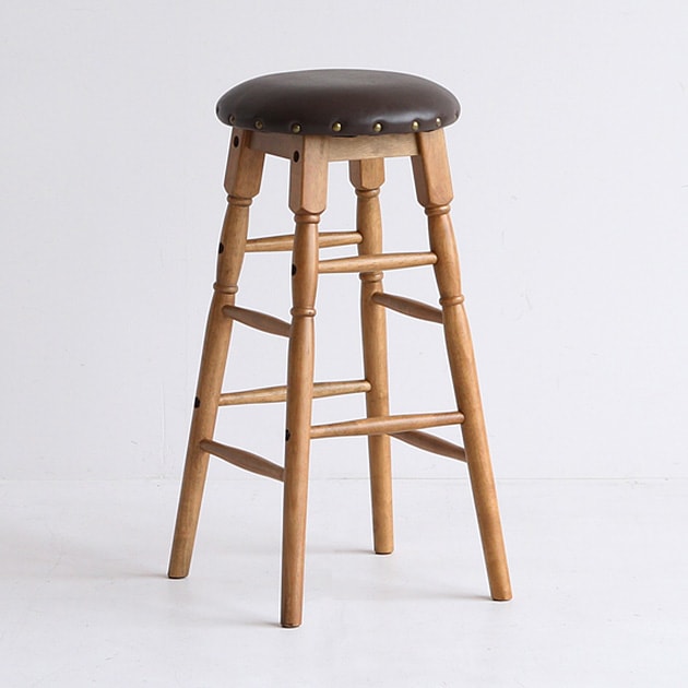 Rasic ラシック ハイスツール 座面高63.5cm ブラウン | こどもと暮らし