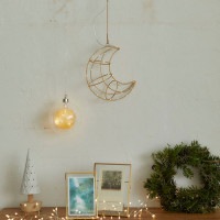 Horn Please �ۡ��� �ץ꡼�� LED �饤�� �ե졼���� �ϥ󥮥� MOON �ڥ�åԥ��б���