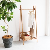 �ޤꤿ���ߥϥ󥬡���å� Folding Hanger Rack -ape- �֥饦��