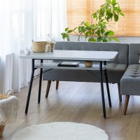 Mash �ޥå��� MILD dining table110 �ߥ�� �����˥󥰥ơ��֥� ��110cm