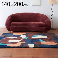 journal standard Furniture ���㡼�ʥ륹��������ɥե��˥��㡼 PICFAIR RUG �ԥ��ե����饰 200cm��140cm
