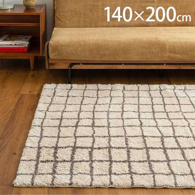 journal standard Furniture 㡼ʥ륹ɥե˥㡼 GRID RUG å 饰 140cm200cm