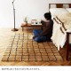 journal standard Furniture ���㡼�ʥ륹��������ɥե��˥��㡼 GRID RUG ����å� �饰 140cm��200cm
