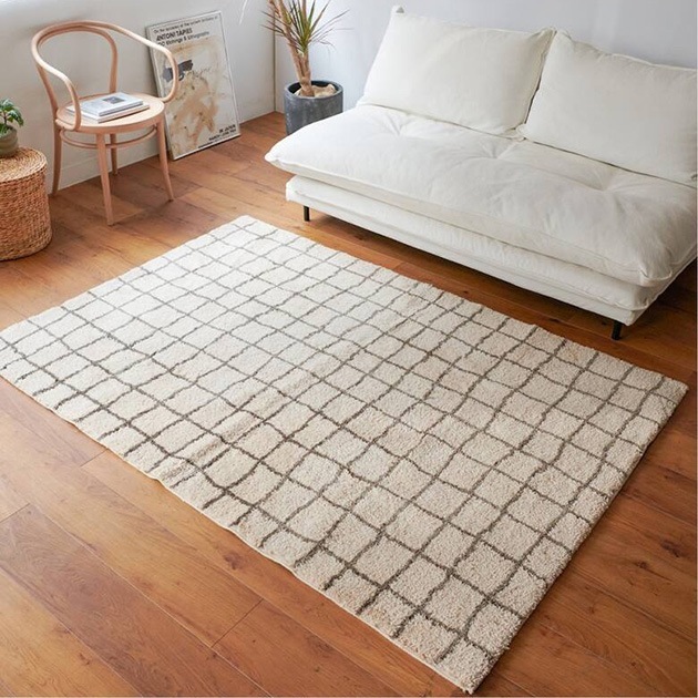 journal standard Furniture 㡼ʥ륹ɥե˥㡼 GRID RUG å 饰 120cm160cm