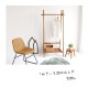 ޤꤿߥϥ󥬡å Folding Hanger Rack -ape- ֥饦