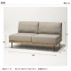 journal standard Furniture�����㡼�ʥ륹��������ɥե��˥��㡼 LILLE SOFA����륽�ե���2P �١�����