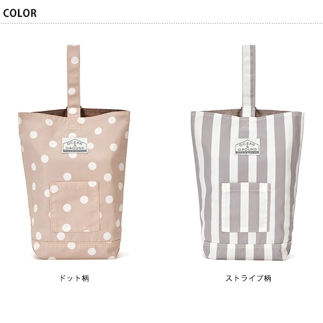 OCEAN��GROUND ��������󥢥�ɥ��饦��� ���塼���Хå� DOT��STRIPE