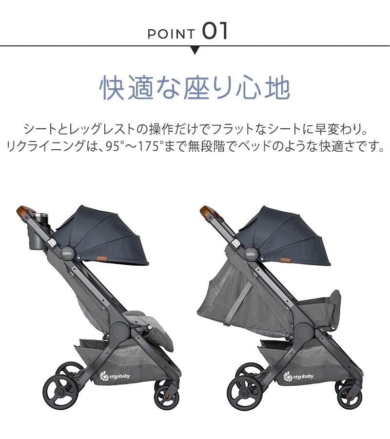 Ergobaby ���르�٥ӡ� metro+ ��ȥ��ץ饹 �ǥ�å���