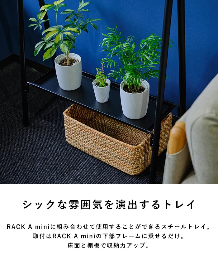 TETSUNAGI �ƥĥʥ� RACK A mini & Steel tray mini SET