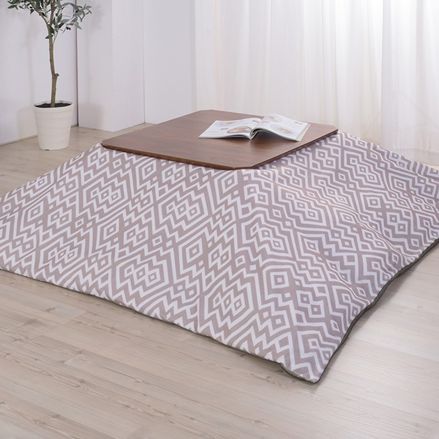 こたつ布団カバー 正方形用 リバーシブル 192×192cm | こどもと暮らし