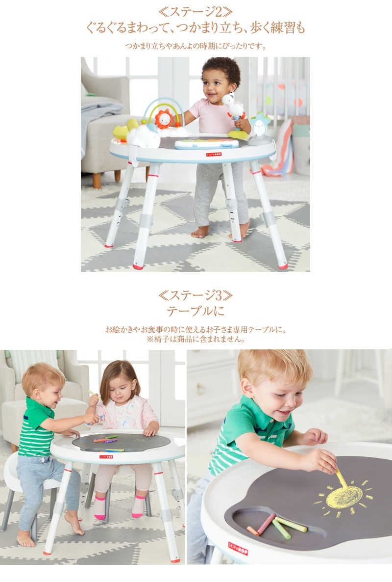 SKIP HOP �����åץۥå� 3���ơ��� �����ƥ��ӥƥ����󥿡� ����С����饦��