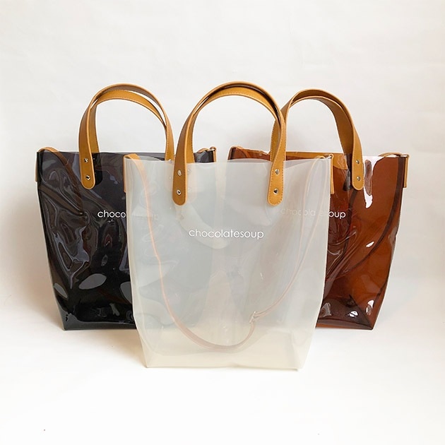 chocolatesoup 祳졼ȥ PVC TWO WAY BAG