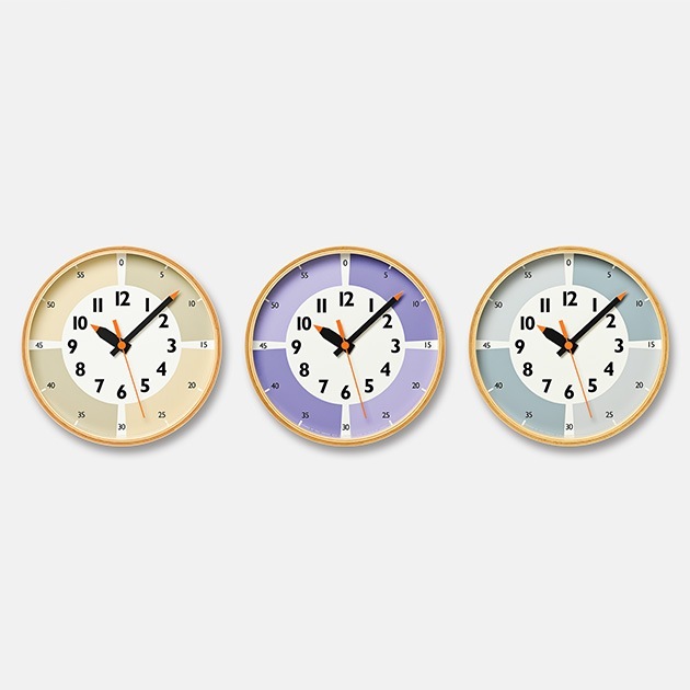 Lemnos ���Υ� fun pun clock with color!