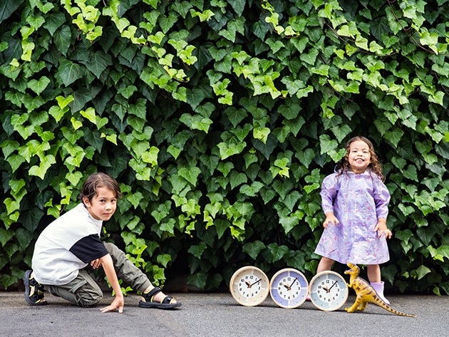 Lemnos ���Υ� fun pun clock with color!