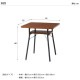 Mash ޥå MILD dining table65 ߥ ˥󥰥ơ֥ 65cm