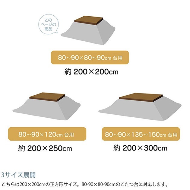 �ץ졼�� ���������� ������ 200��200cm