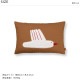 ferm LIVING �ե������ӥ� Bird Quilted Cushion Rectangular - Sugar Kelp  �֥饦��