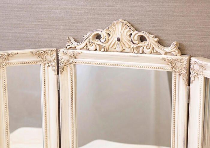 チャーチルウッド 三面鏡 3色より選択<br>RE25148 | 卓上ミラー