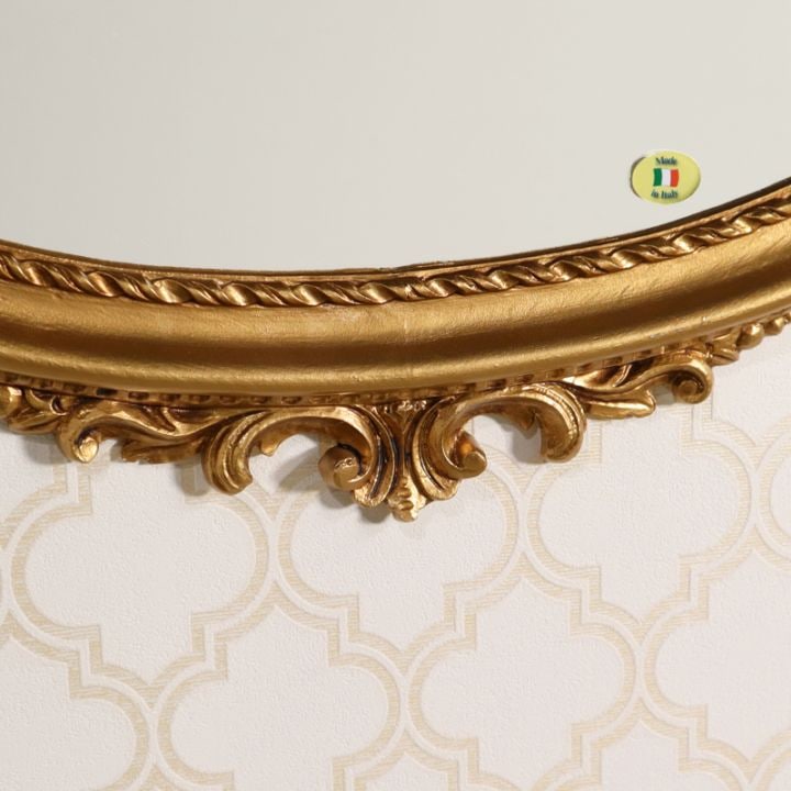 イタリア製アンティークミラー コンソールセットで!!送料込レア イタリア製 アンティーク ロココ調 ミラー コンソール セット 姫