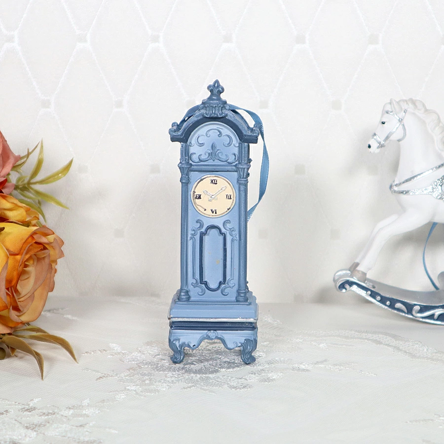 ウィンターブルー クロックオーナメント RE11241 | クリスマス特集