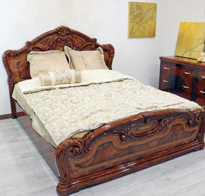 サルタレッリ アマルフィ ベッドフレーム クイーンサイズ