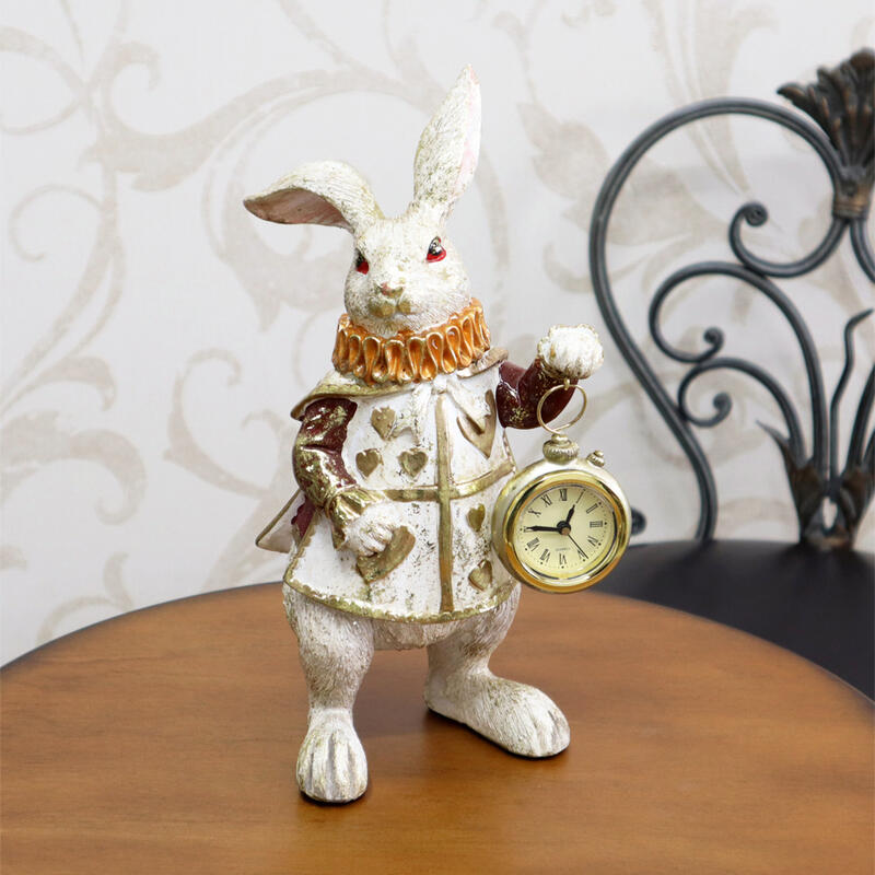 ワンダーランド ラビットクロック<br>RE010229 | オブジェ・置物