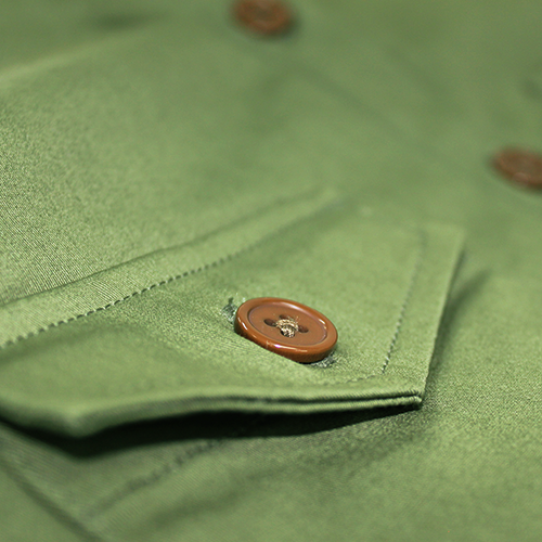 プロテクトシャツ／ボックスチノ【ディープオレンジ】