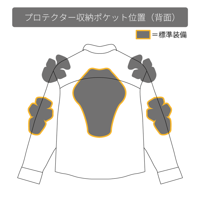 プロテクトシャツ／ボックスチノ【ディープオレンジ】