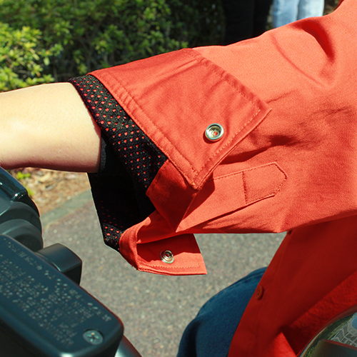 プロテクトシャツ／ボックスチノ【ディープオレンジ】