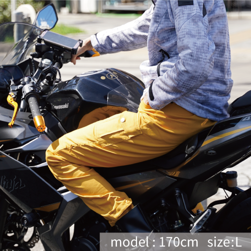 ライディングカーゴパンツ【マスタード】