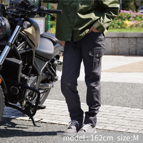 ライディングカーゴパンツ【グレー】