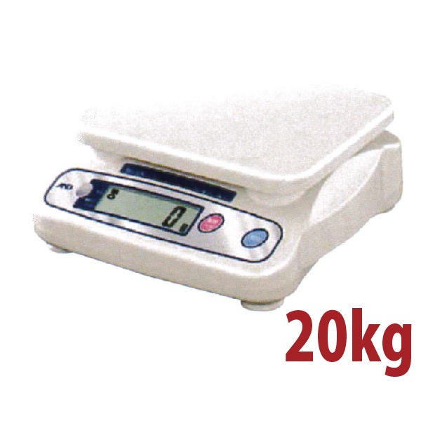 計量器具 はかり 上皿デジタル台はかりSH 20kg BHK-8320