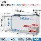 ޥ Ķ ॹȥå եȥå 400L RSR-400 Ķ㲹б-60-20 - ̳ - 1650745845(mm) -  Υե