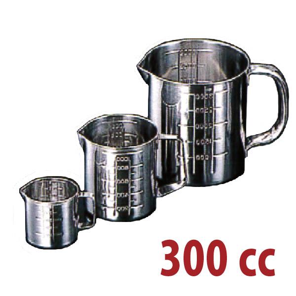 計量器具 計量カップ 口付水マス 300cc BMZ-01300