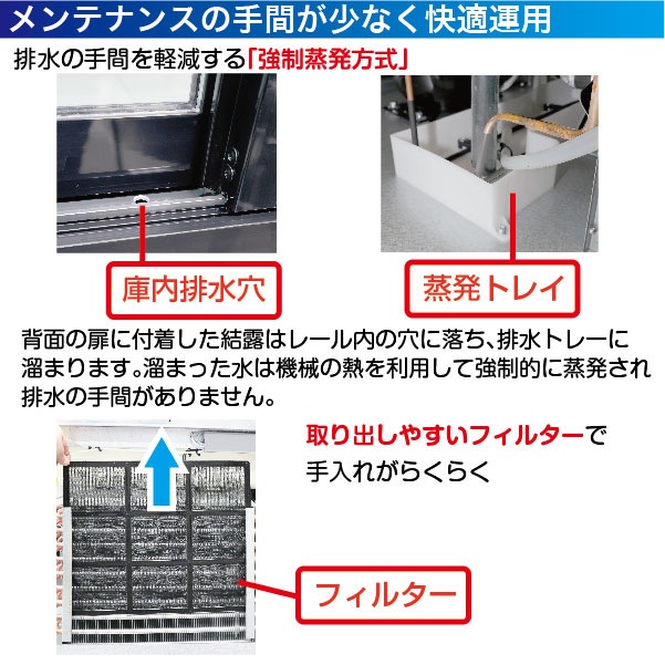 ޥ ¢硼 265L RDSR154S2L-1 - ̳¢ -  : 15416901203(mm) - ǽ : 210ϪɻߵǽդLED Υե