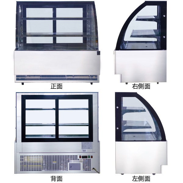 ��ޥ��� �⼾������¢���硼������ ���� 184L RCS-K120S2LA - ��̳����¢�� - ������ : 1200��740��1195(mm) - ��ǽ : 2���10���Ϫ�ɻߵ�ǽ�դ���LED�������������� �Υ�ե���