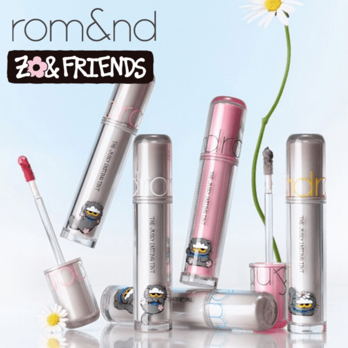 rom&nd ZO&FRIENDS】 ティントリングセット