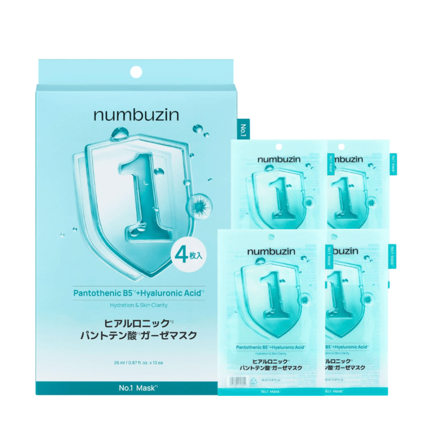 numbuzin ナンバーズイン】1番 ヒアルロニックパントテン酸ガーゼ