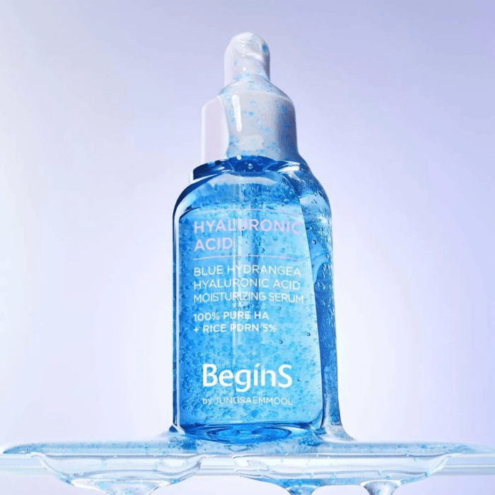 BeginS ビギンス】ブルーアジサイヒアルロン酸モイスチャーセラム 30mL