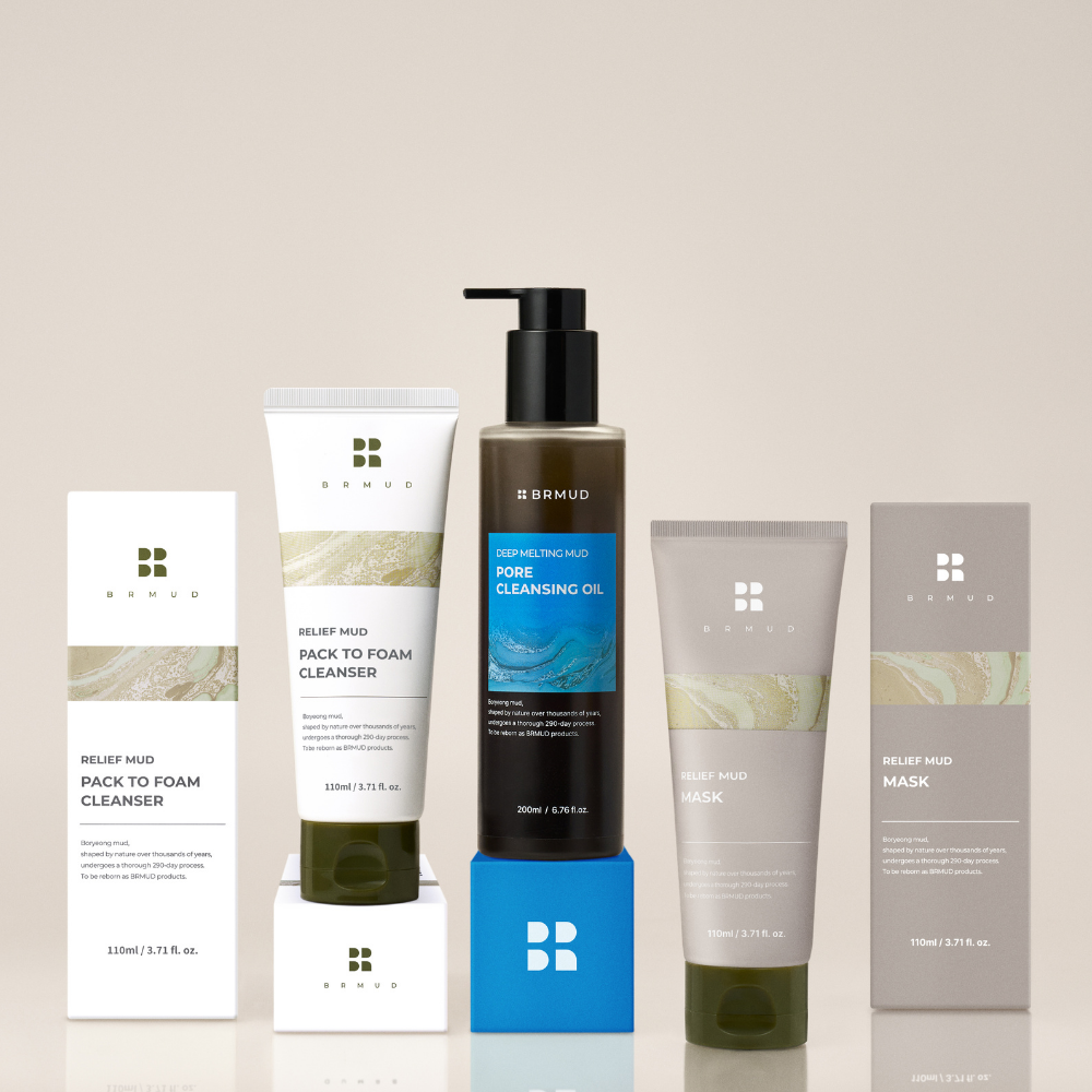 【組み合わせ自由｜BRMUD 2点以上購入でATEEZ特典｜先着20名様】リリーフ マッド マスク, 110ml Relief Mud Mask