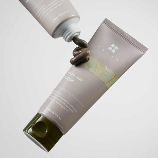 【組み合わせ自由｜BRMUD 2点以上購入でATEEZ特典｜先着20名様】リリーフ マッド マスク, 110ml Relief Mud Mask