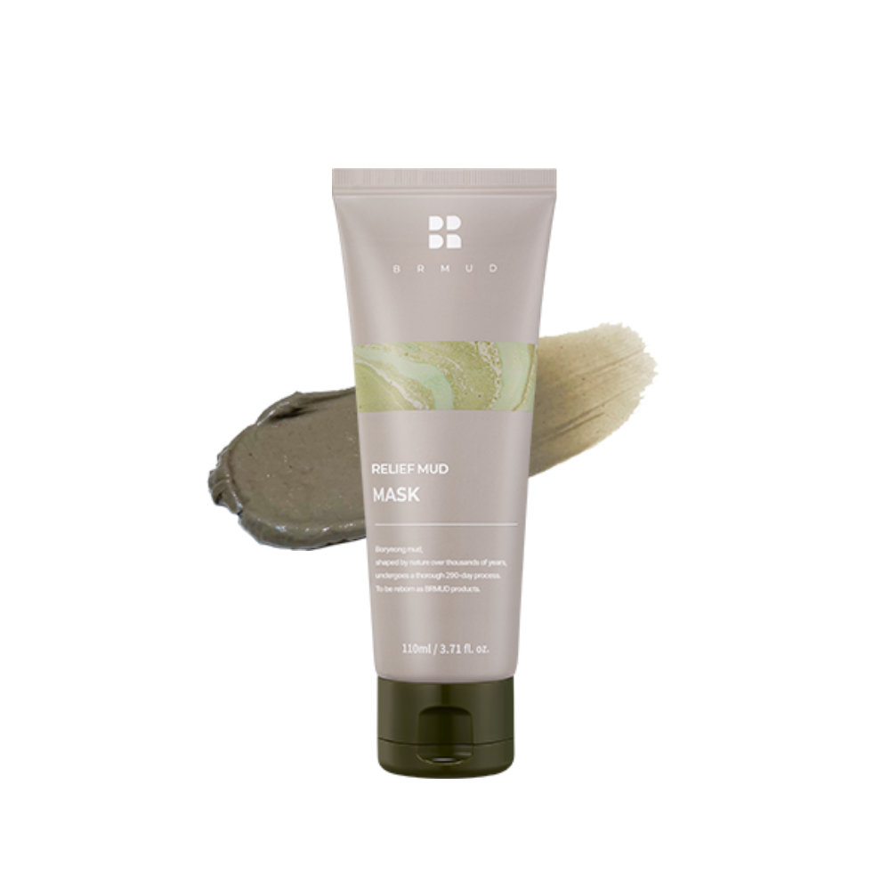 BRMUD ビーアールマッド】リリーフ マッド マスク, 110ml Relief Mud Mask