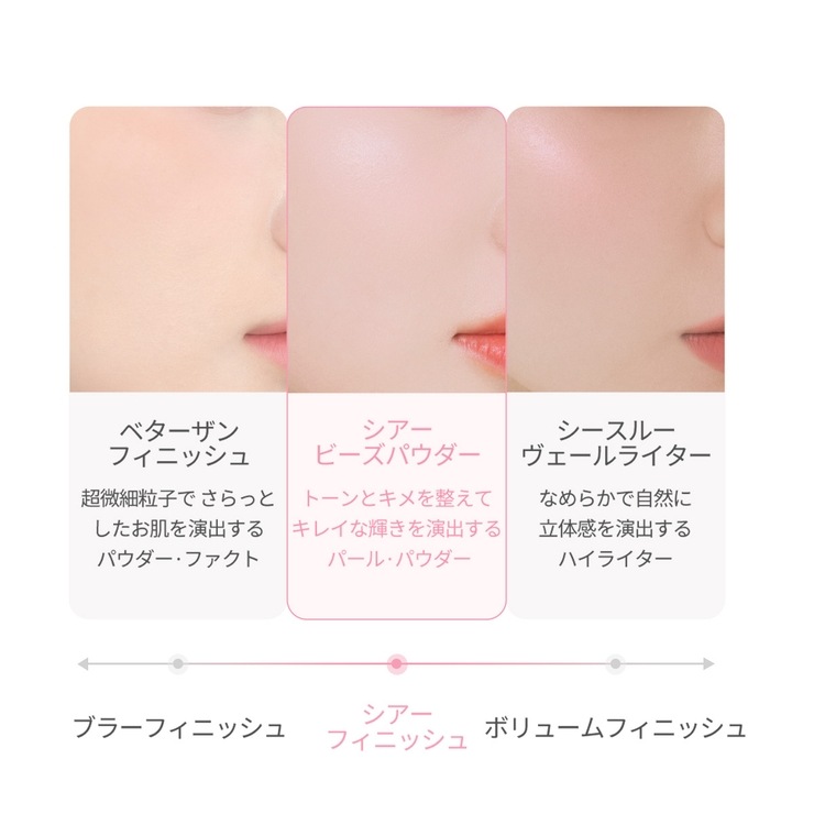 全2色 シアーパールパウダー Sheer Powder Pearls Sheer Ball Powder