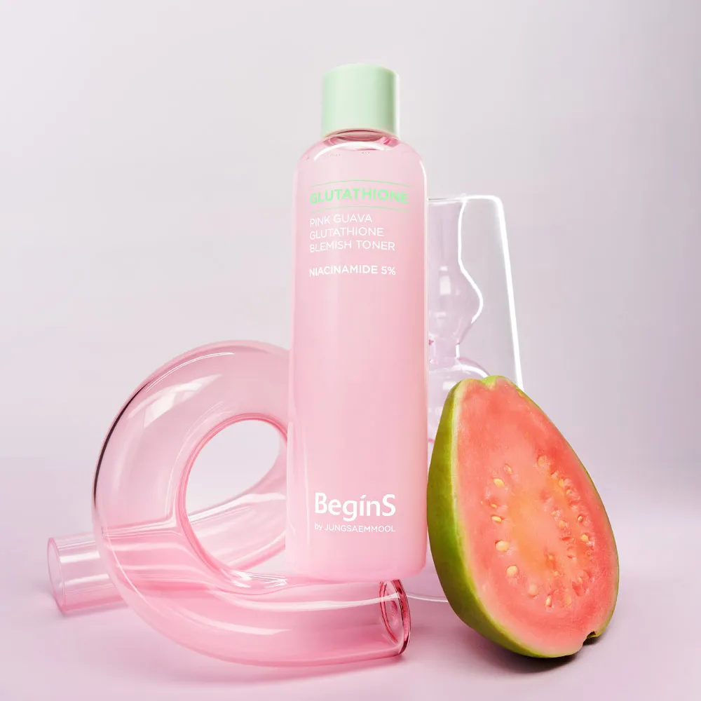 BeginS ピンク グァバグルタチオン ブレミッシュ トナー 化粧水 300mL Pink Guava Glutathione Blemish Toner