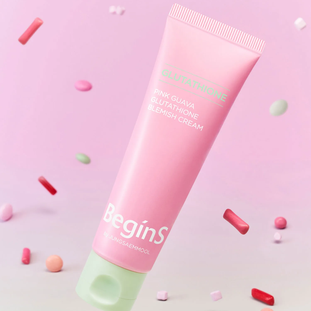 BeginS ピンクグアバグルタチオンブレミッシュクリーム フェイスクリーム 50mL Pink Guava Glutathione Blemish Cream
