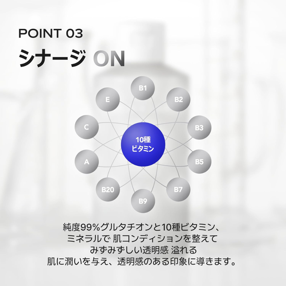 SKIN&LAB グルタチオンアンプルトナー 化粧水 200mL Glutathione Ampoule Toner